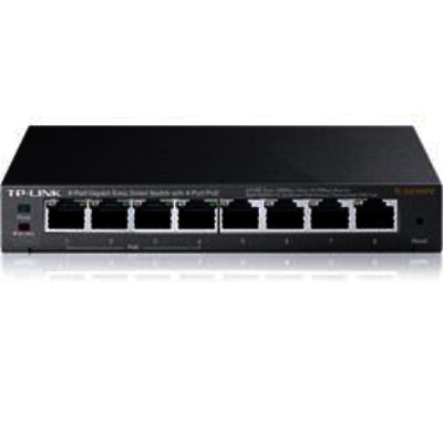 TP LINK 8-Port Gigabit Easy Smart Switch with 4-Port PoE TP LINK 8-Port Gigabit Easy Smart Switch with 4-Port PoE